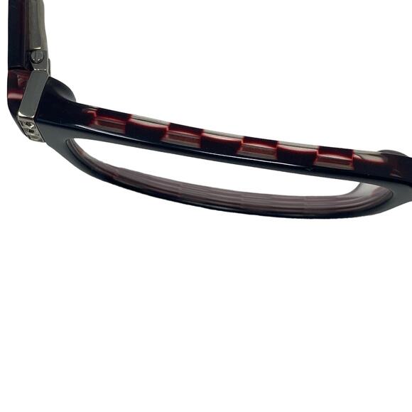 BULOVA Woman's Brown Eyeglasses Frames With Gray Case 51 16 140 Needs Lens - Picture 6 of 16